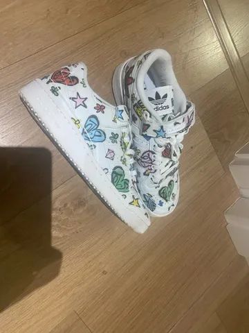 Tênis Adidas Original JS Forum 84 LO Branco - Foto 3