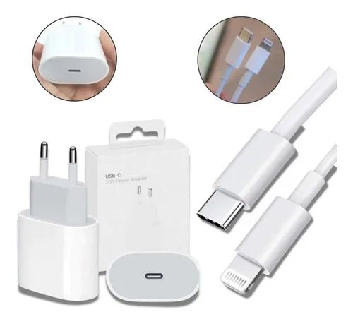 Kit Carregador Usb-C Turbo para iPhone Novo com Entrega FULL! - Foto 2