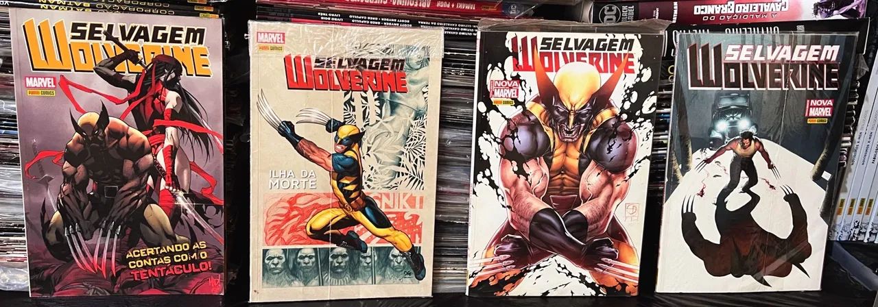 Selvagem Wolverine completa 1, 2, 3 e 4. - Foto 2