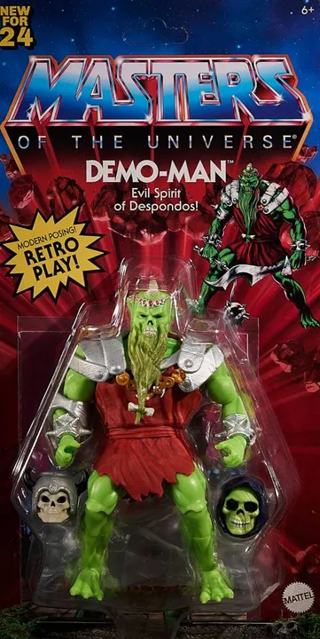 Boneco Masters of the Universe - Demo-Man - Novo