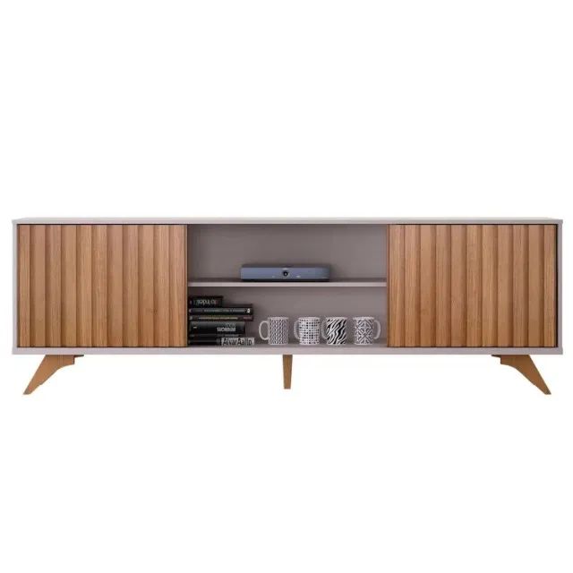 Rack Bancada Pé Retrô P/TVs Até 65 Polegadas. São Produtos Novos Direto da Fábrica! - Foto 4