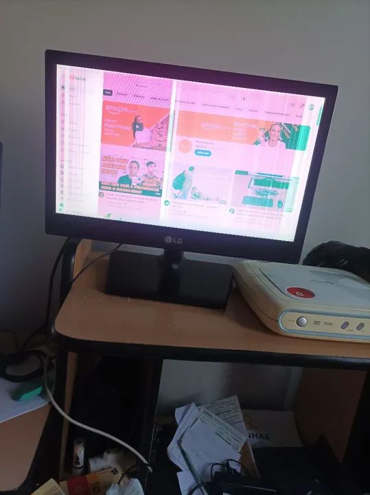 Monitor LG com defeito  - Foto 3