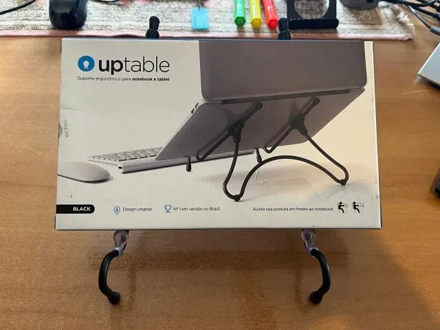 4 unidades | uptable octoo | suporte p/notebook e/ou tablet