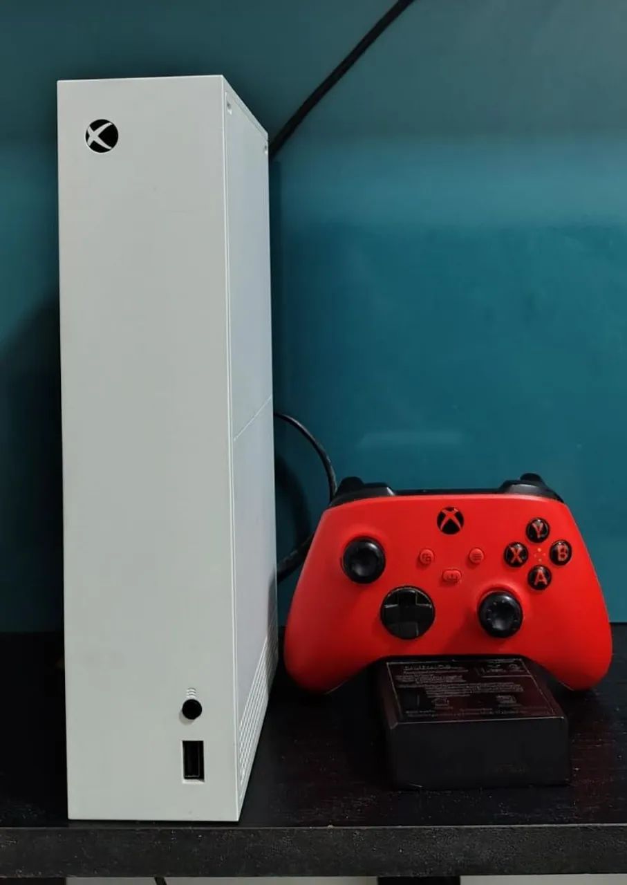 Xbox Series S+ Controle Vermelho