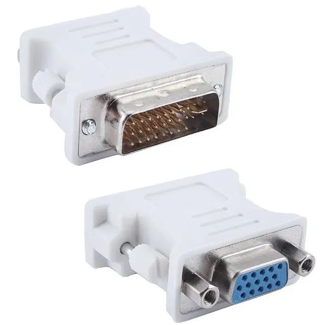 Adaptador Dvi-i 24+5 Pinos Macho P/ Vga 15 Pinos Femea - COD 1079 - Foto 4