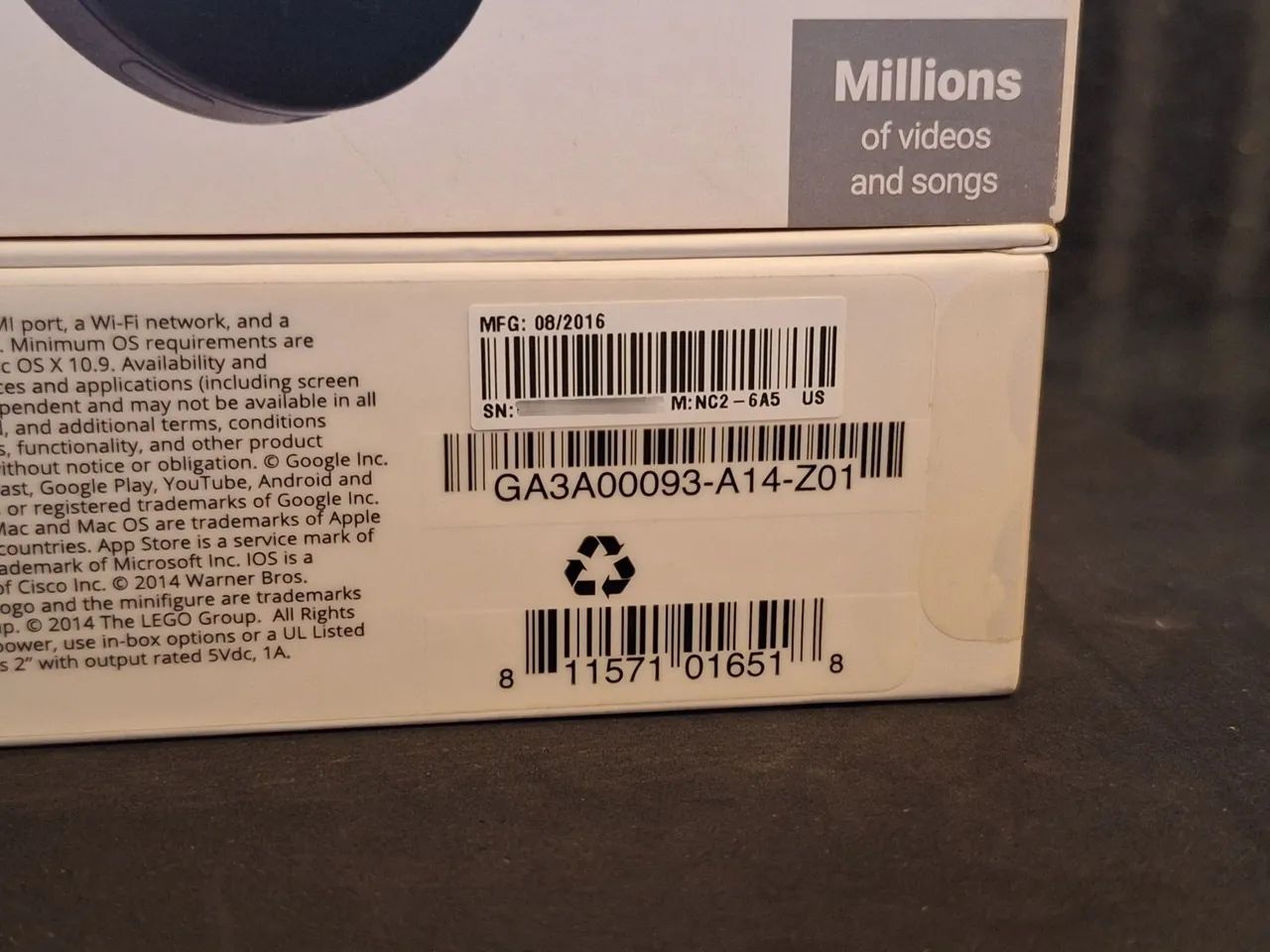 Chromecast 2 by Google - 1080p / 5GHz / Surround Audio - Foto 6