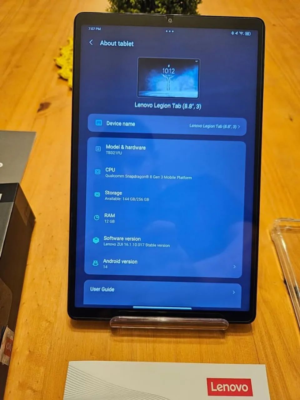 Tablet Gamer Lenovo Legion Y700 2025 12gb 256  - Foto 5