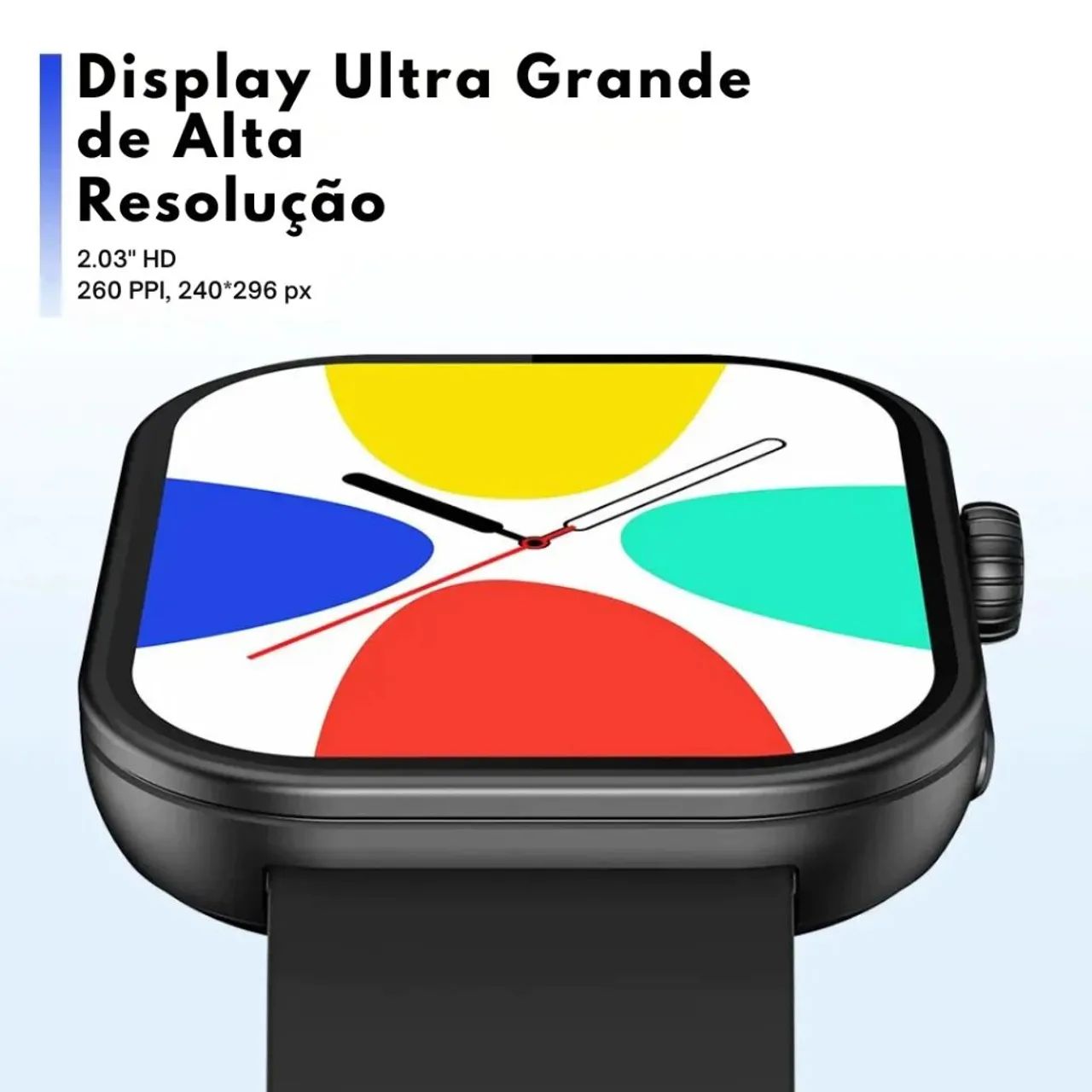 Smartwatch Zeblaze Btalk plus tela 2.03  - Foto 3