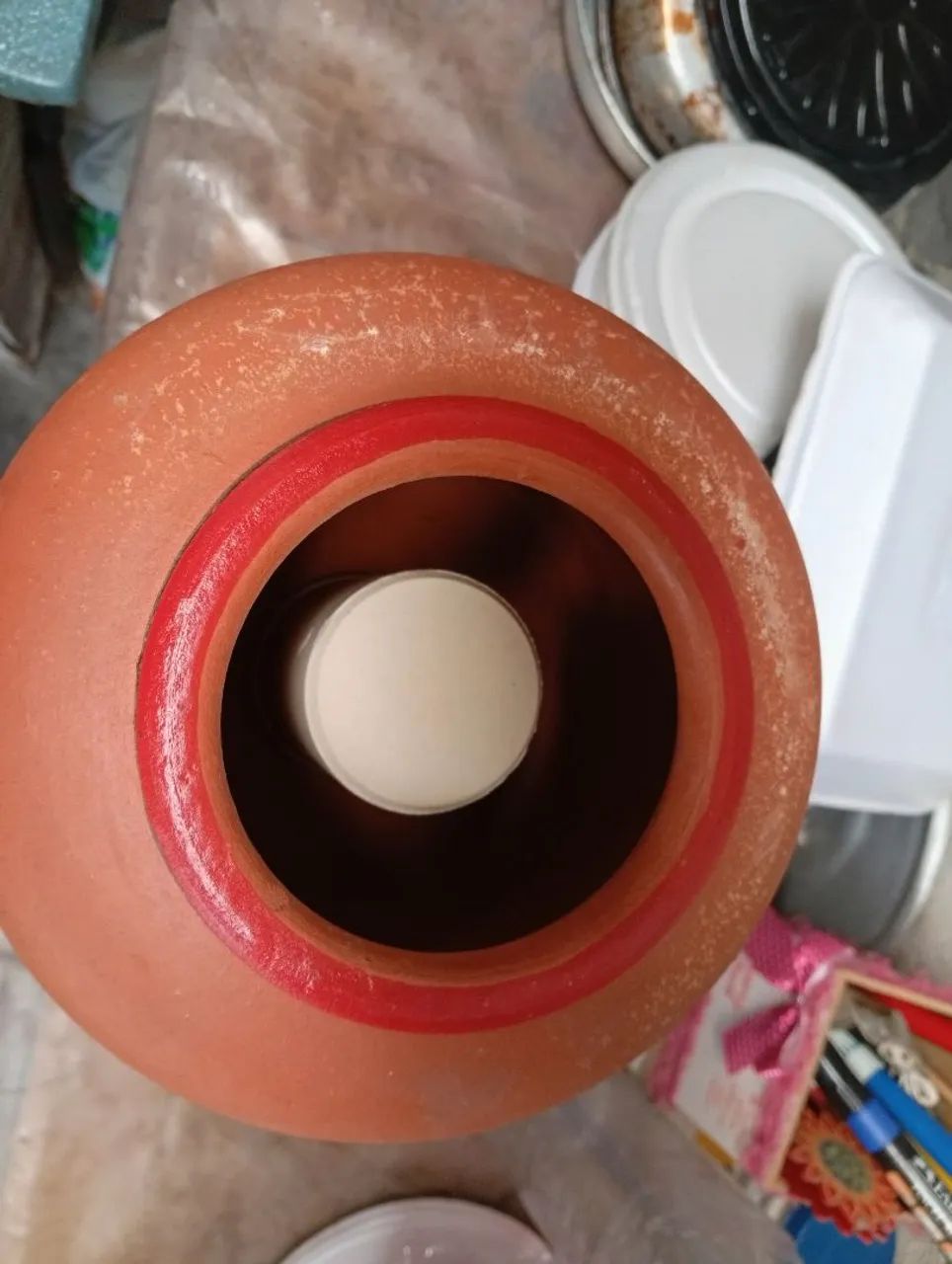 Vendo filtro de barro 2 litros, semi novo  - Foto 3