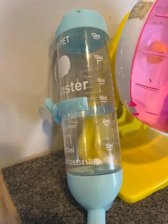 roda/ rodinha hamster e bebedouro - Foto 3