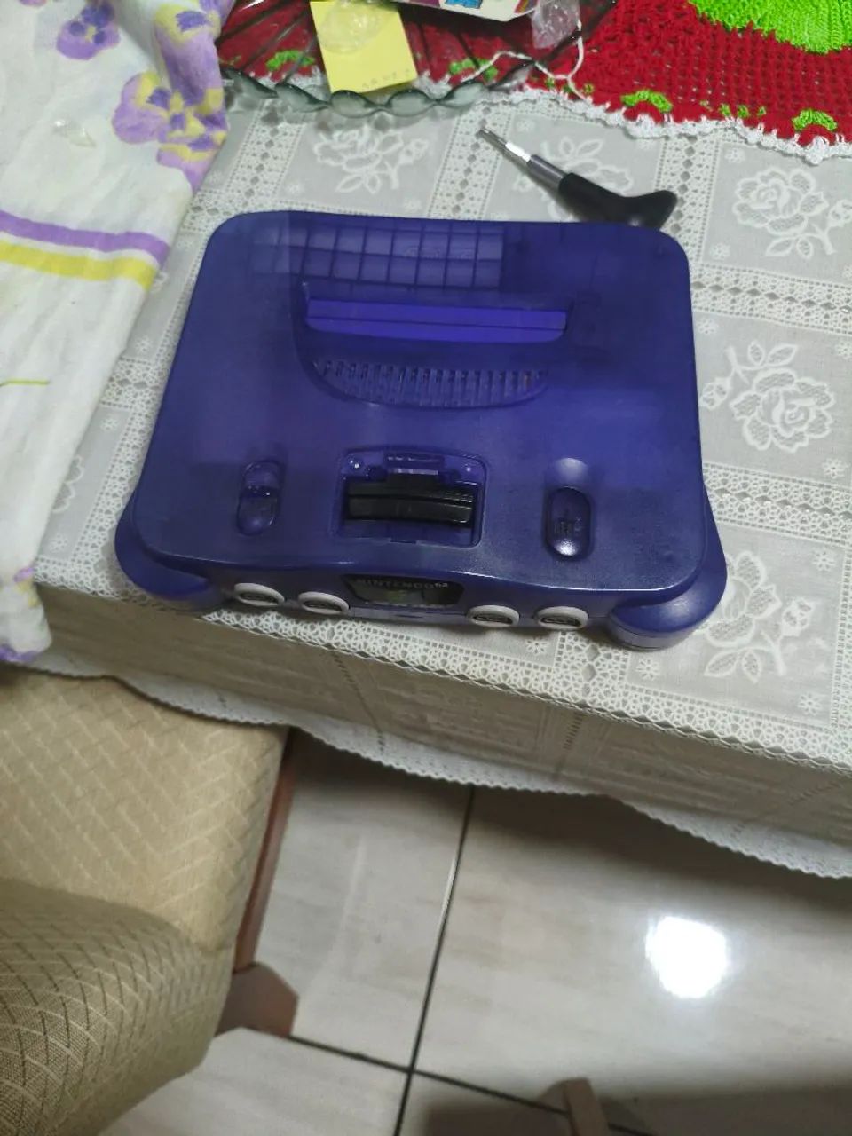 Nintendo 64 Console Grape64318477793281120