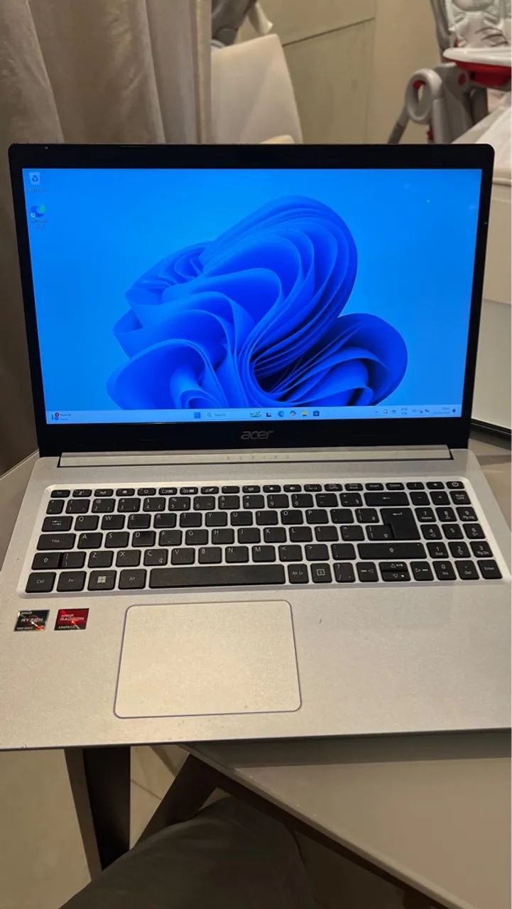 Notebook ACER  RYZEN 7 5700/16G-3200Mhz/ SSD  512G/FULL HD /4G dedicada/GARANTIA-NOTA