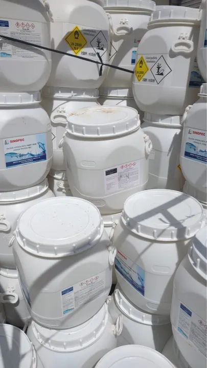 Bombonas brancas com alças 50 litros 