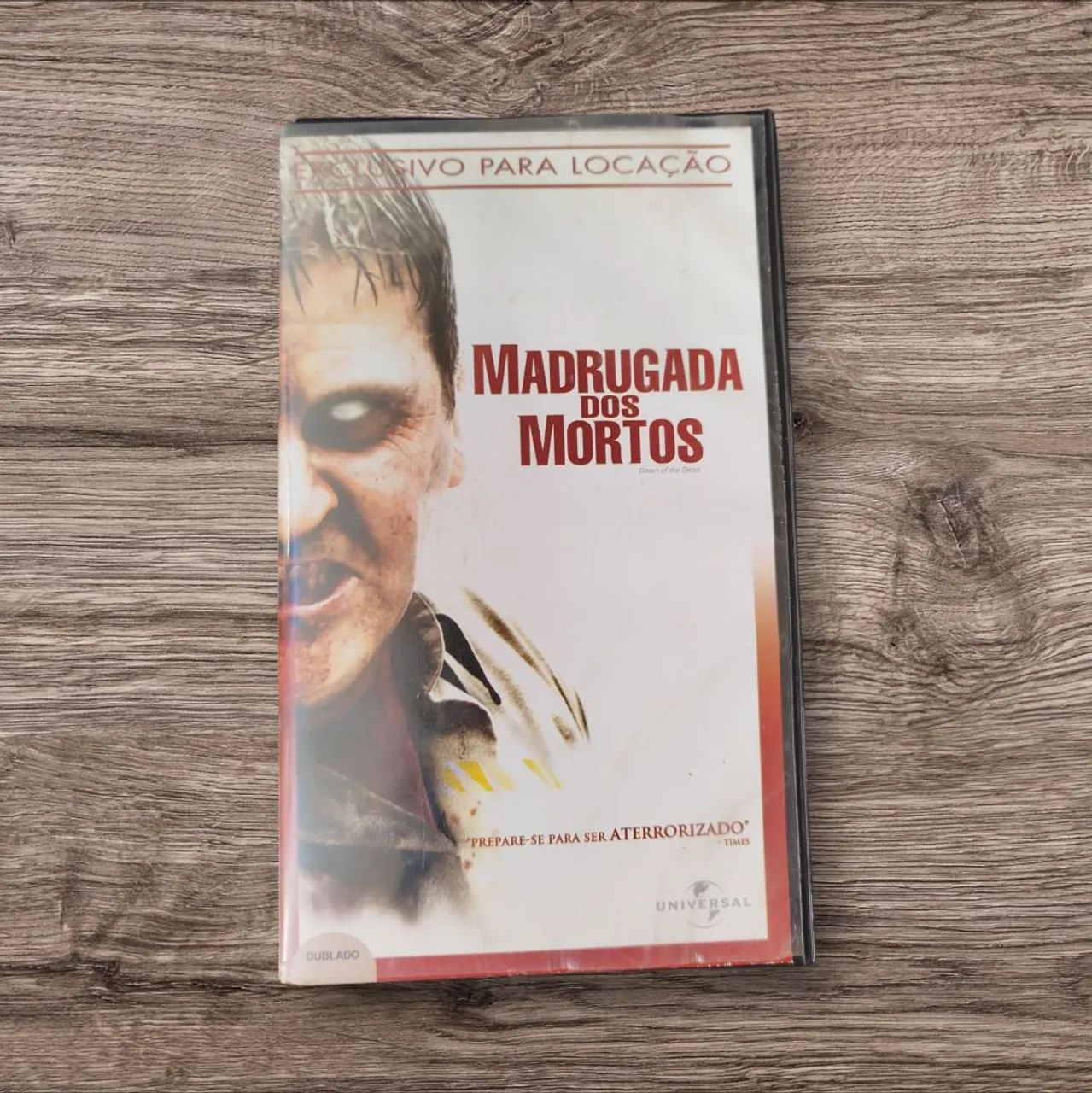 VHS MADRUGADA DOS MORTOS -  DUBLADO 