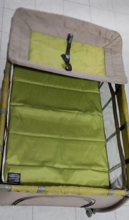 Berço portátil para bebê - Verde