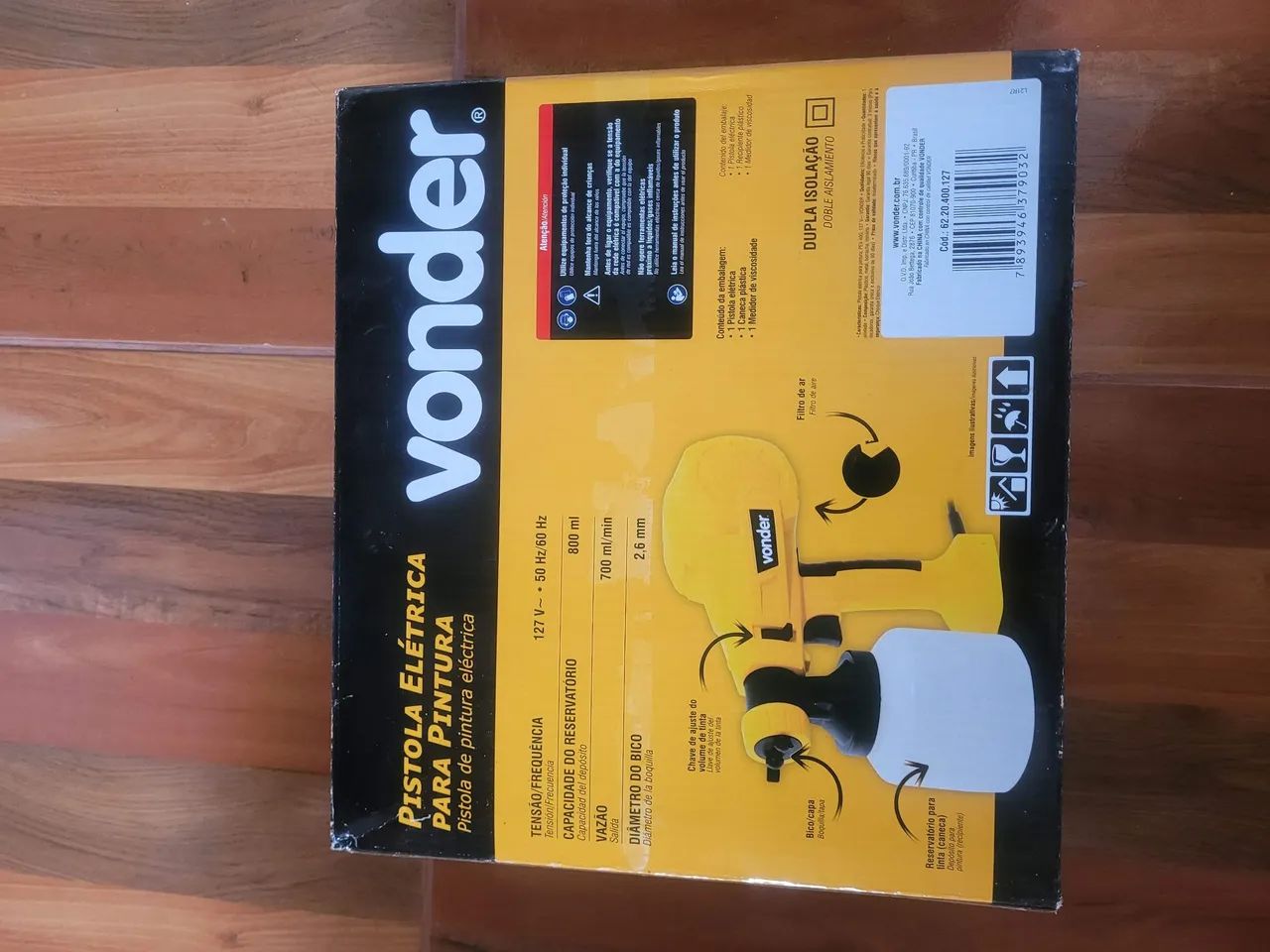 Pistola de Pintura Elétrica Vonder - Foto 5