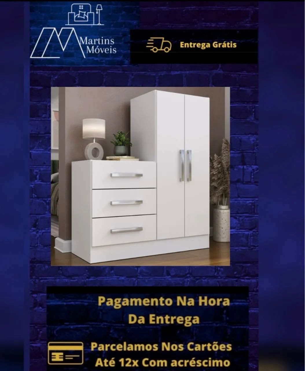 GRANDE PROMOÇÃO CÔMODAS  DUNAS RODIAL ENTREGA GRÁTIS ACEITA CARTÃO 