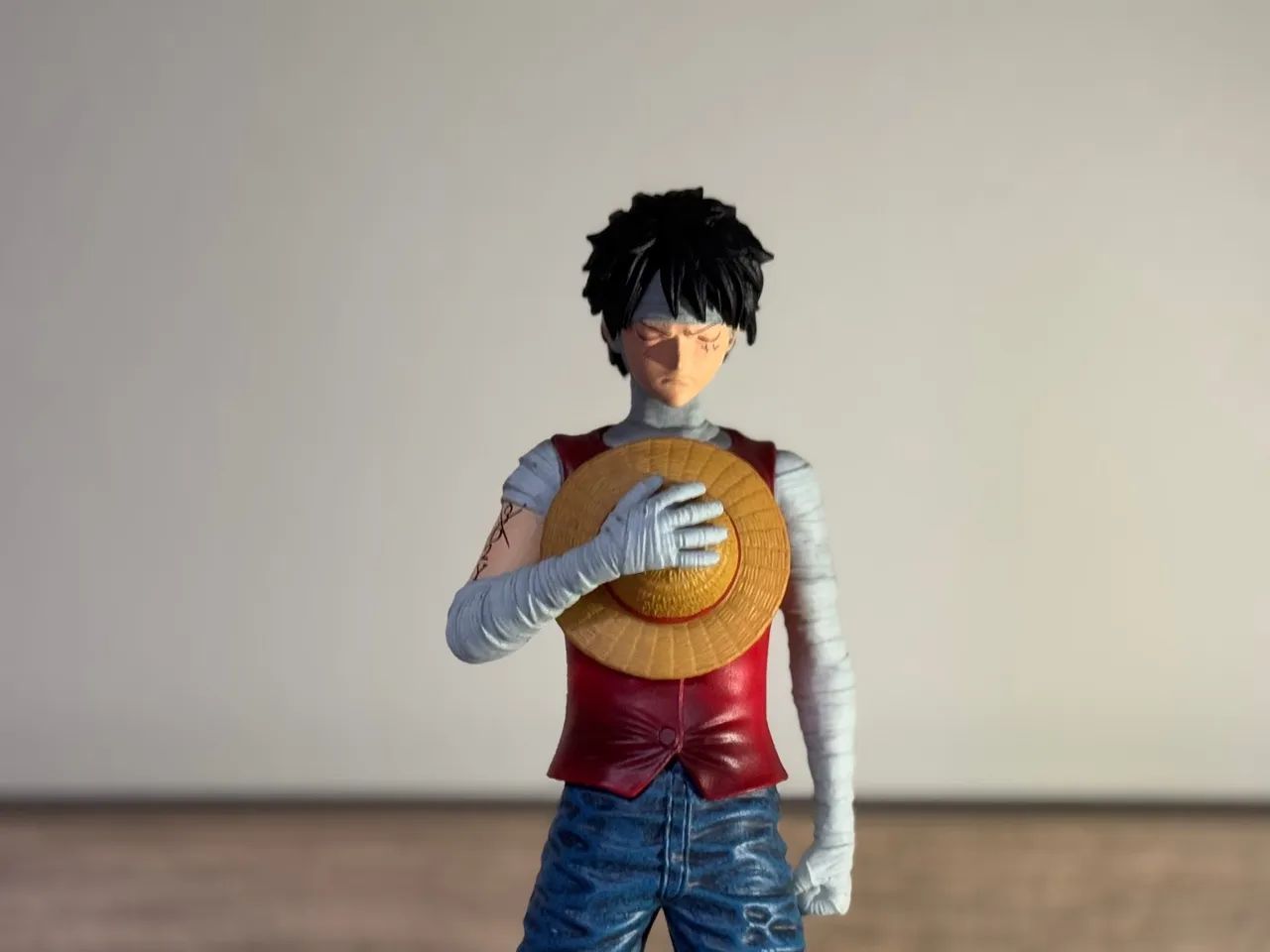Boneco de ação Luffy One Piece - Foto 2