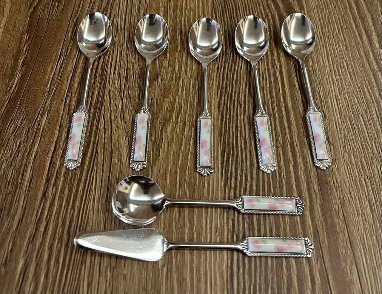 Conjunto de talheres antigos  - Foto 4