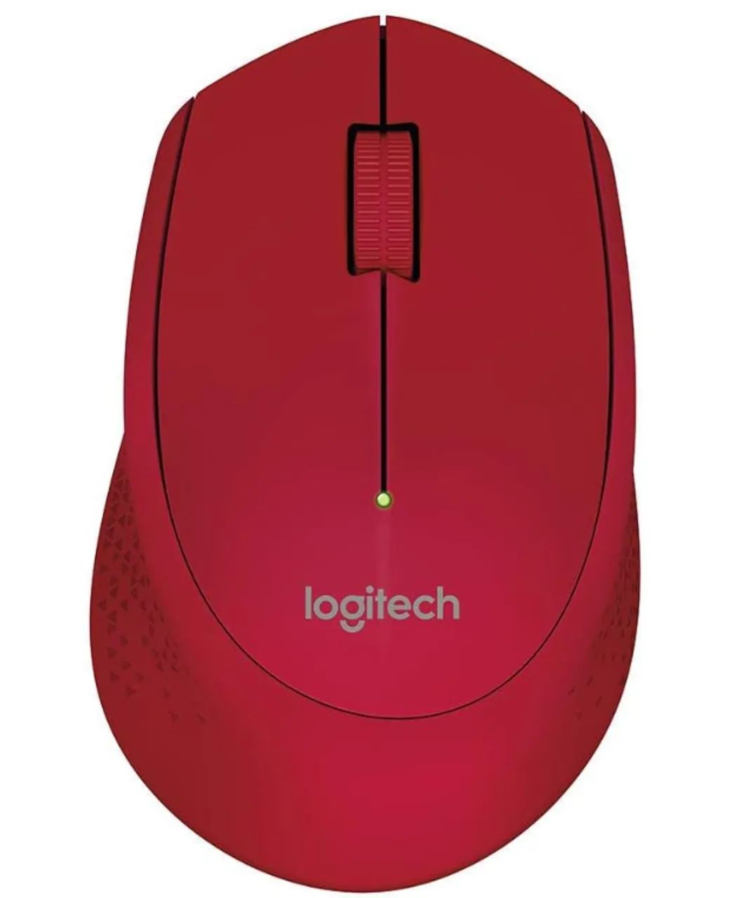 Mouse sem fio Logitech M280 com Conexão USB - Vermelho - Foto 2