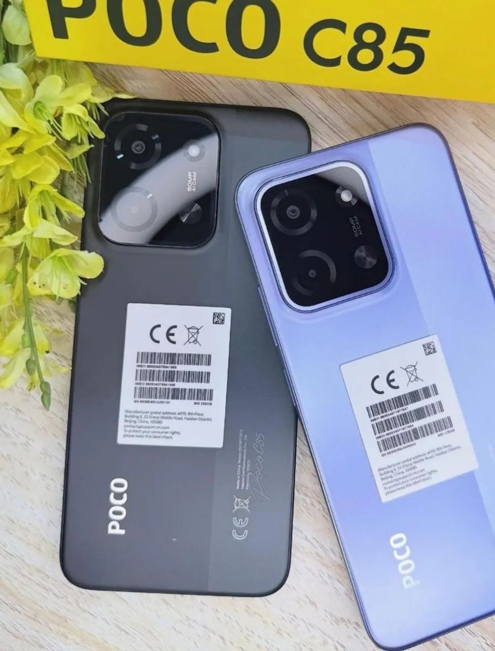 Xiaomi Poco C85 FUNÇÃO NFC 256/8 Lacrado Lançamento  - Foto 2