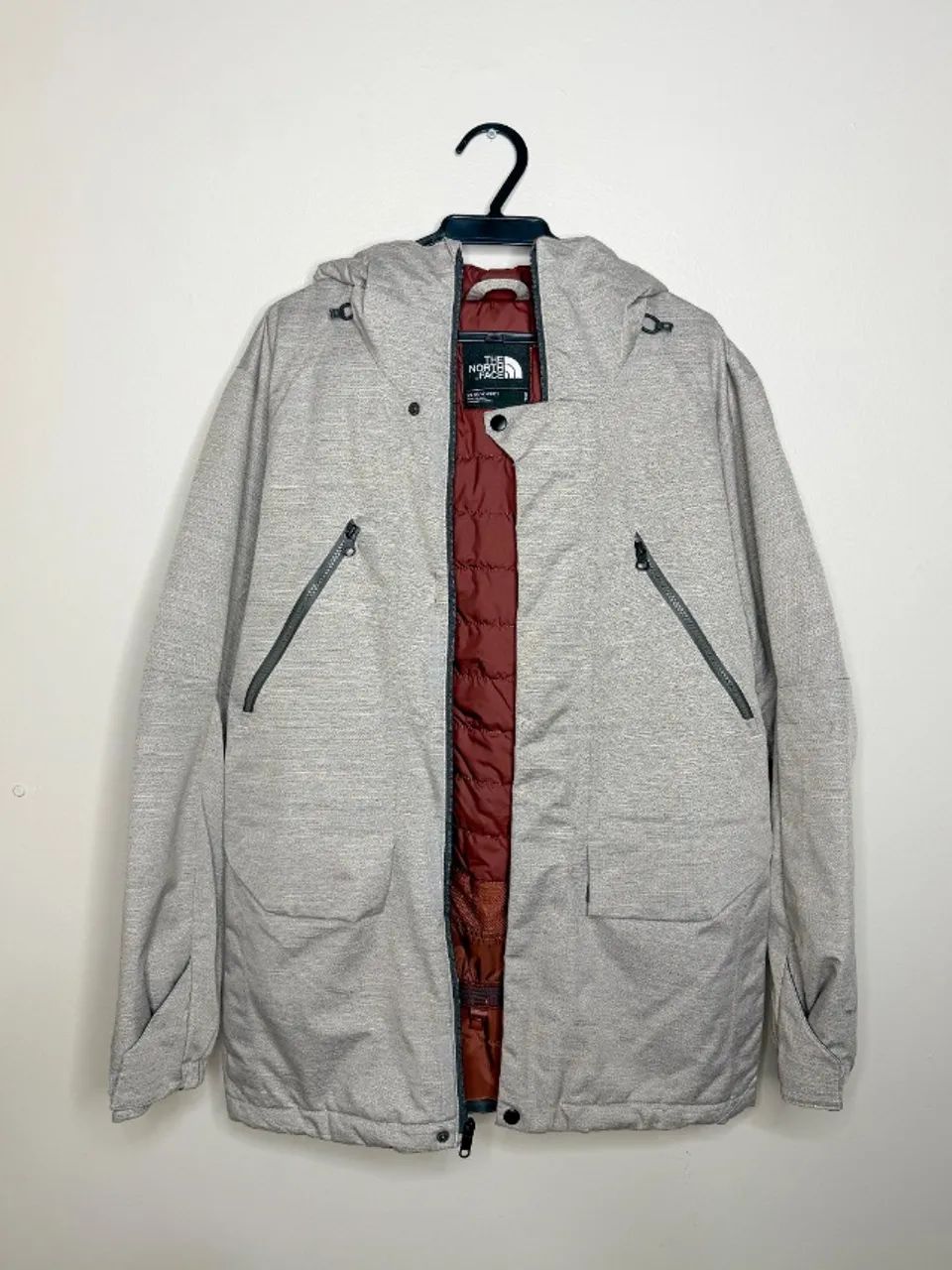 Jaqueta Masculina The North Face Sherman Insulated Parka Cinza