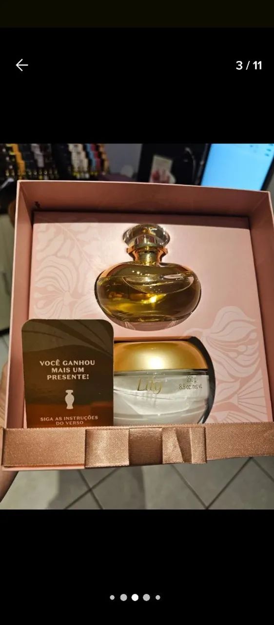 Kit Presente Lily - Perfume e Creme