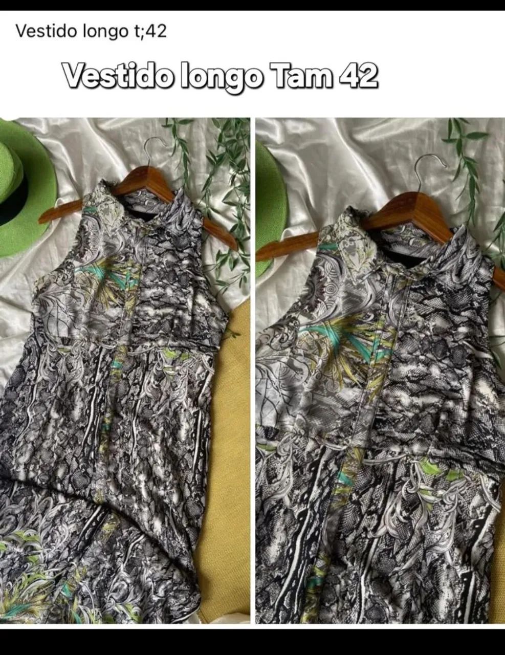 Vestido Longo Tam 42 - Foto 2