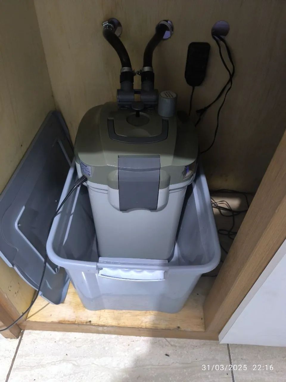 Filtro canister hopar UV, 2200 L/H para Aquário Externo - Foto 6