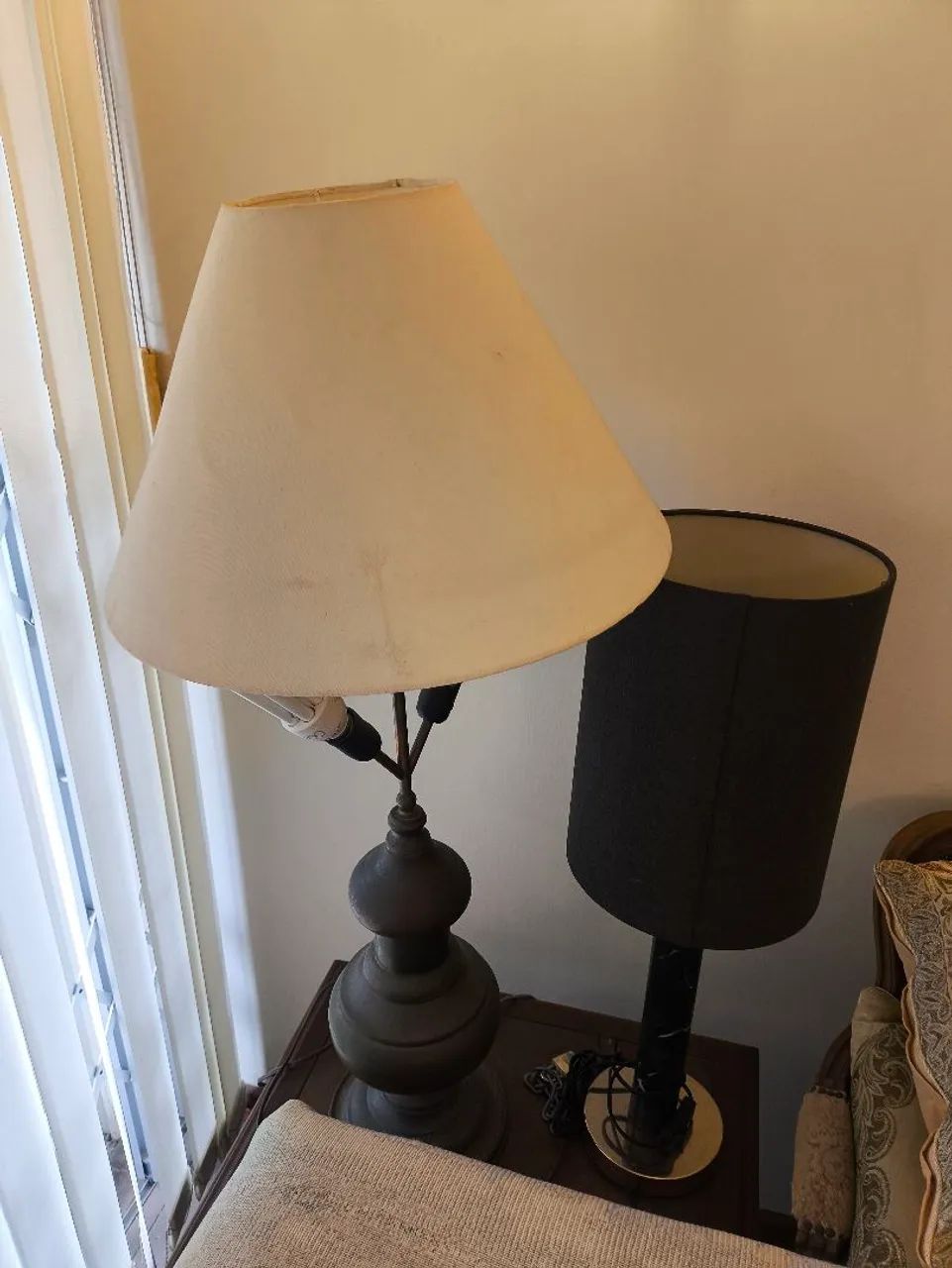  Abajur de Mesa - Estilo Vintage