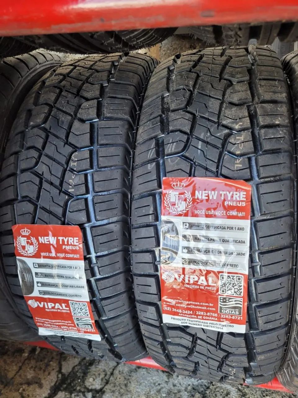 Pneus 205/70R15 New Tyre (VIPAL) 2 ANOS DE GARANTIA