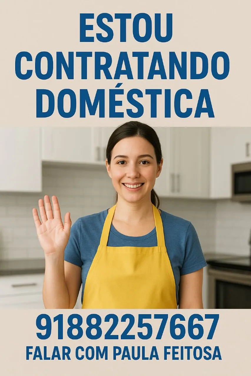 Contato uma doméstica 