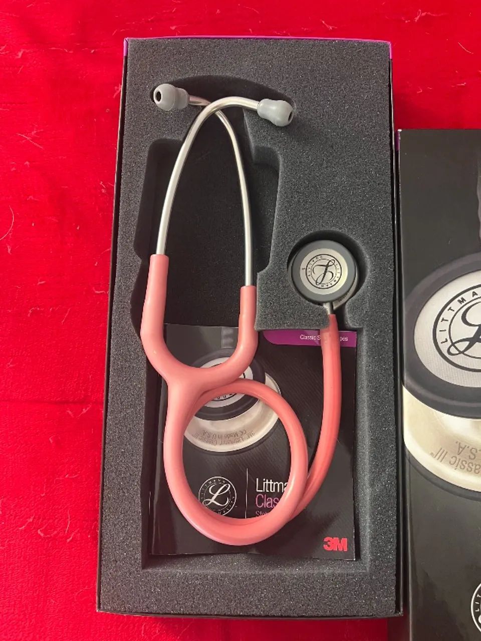 Estetoscópio littmann rosa pérola  - Foto 3