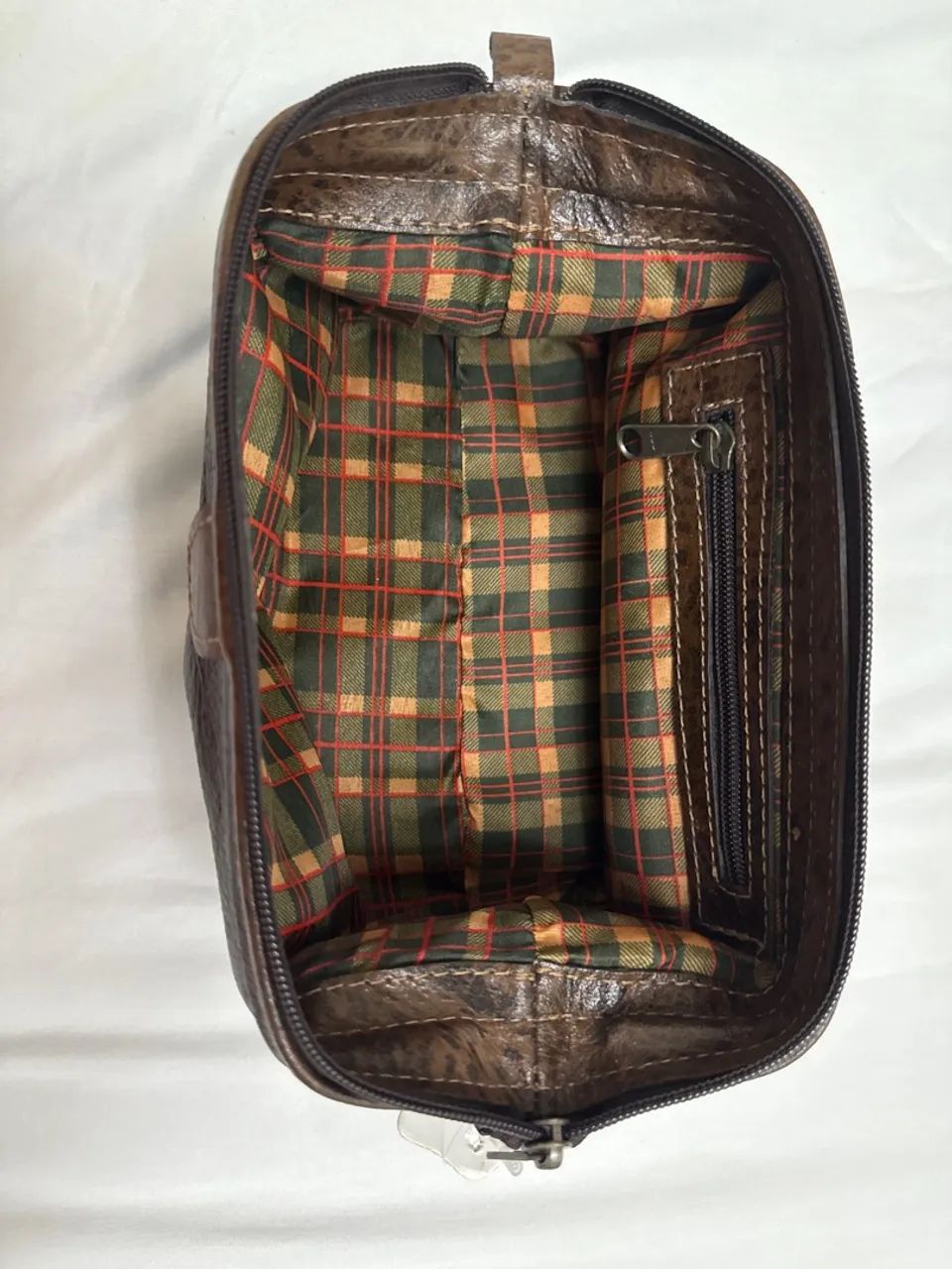 Necessaire 100% Couro Legitimo - Foto 2