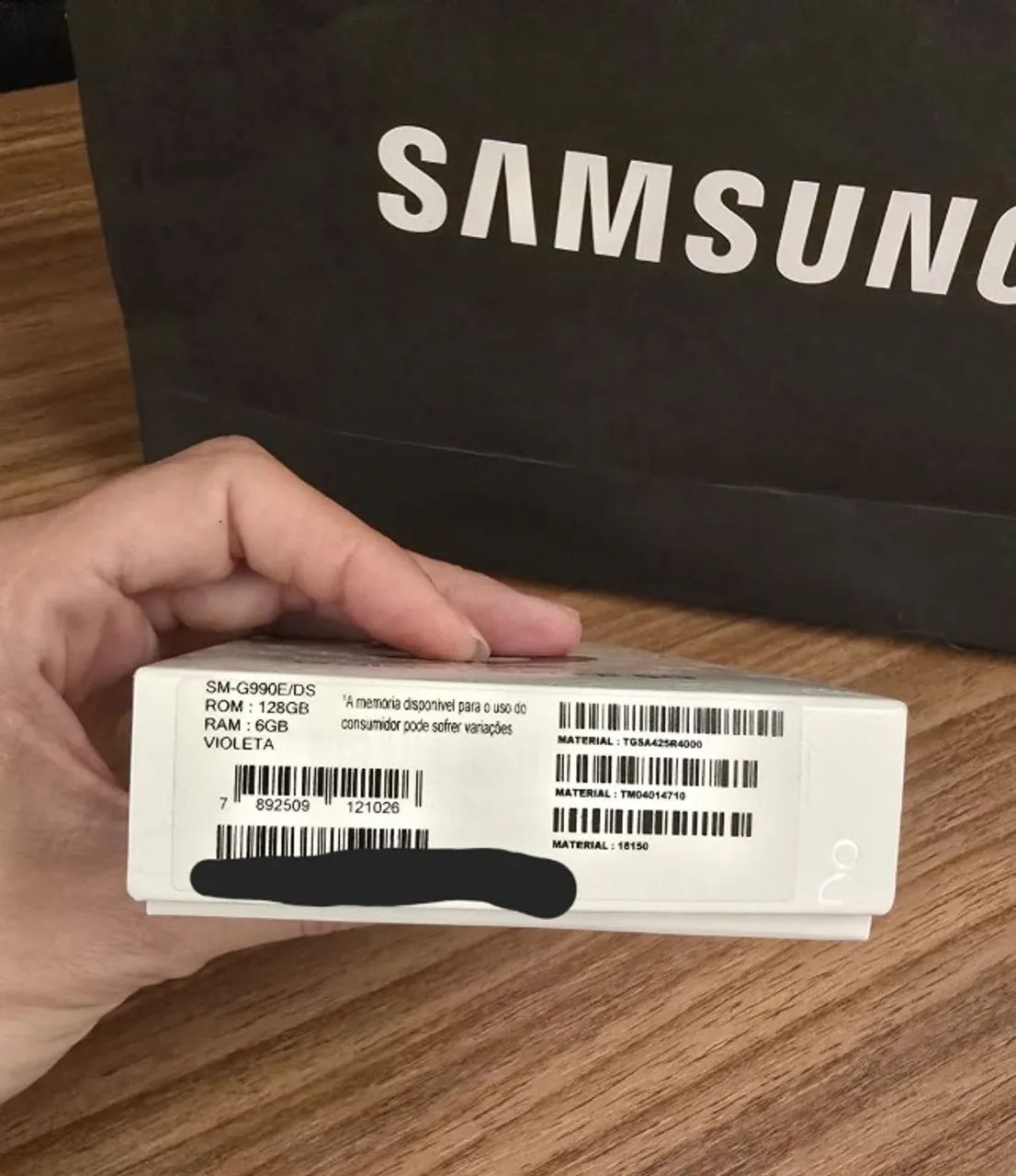 Samsung Galaxy S21 FE 128GB Violeta - Pouco usado - Com nota fiscal - Foto 3
