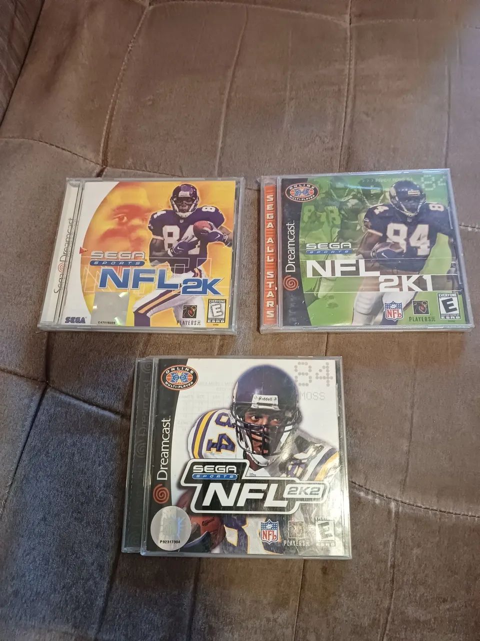 Lote sega sports NFL 2k ' Dreamcast
