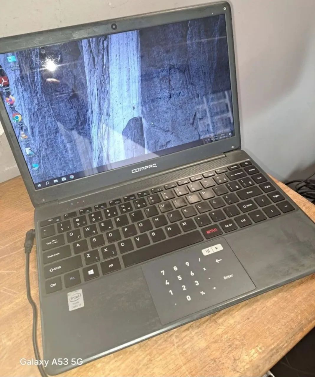 Notebook compaq slim i5 