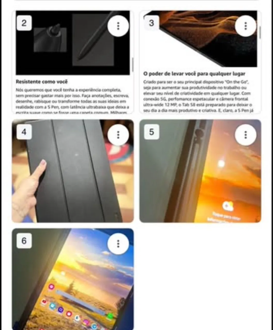 Tablet Samsung Galaxy Tab S8 - Novo