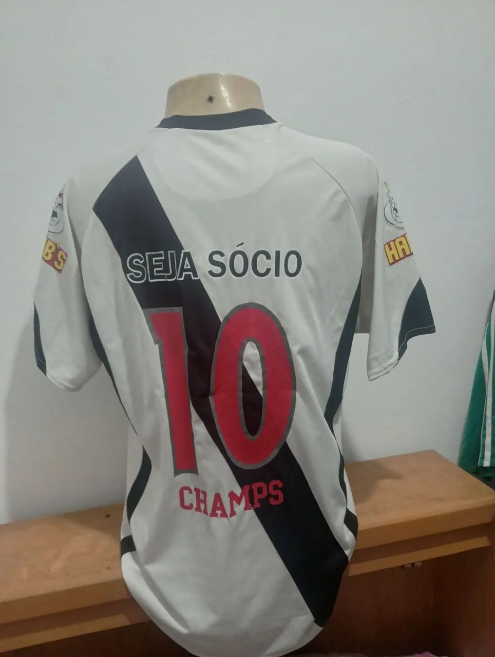 Camisa do Vasco 2009 Champs # seja sócio  - Foto 5