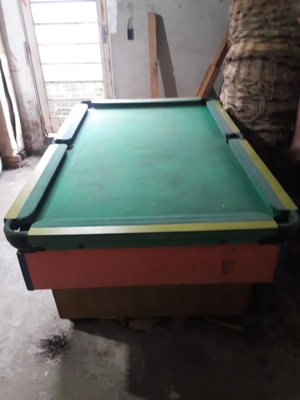 mesa de sinuca bilhar usada com cupim  - Foto 3