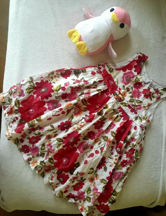 Vestido Infantil Floral Baby Club