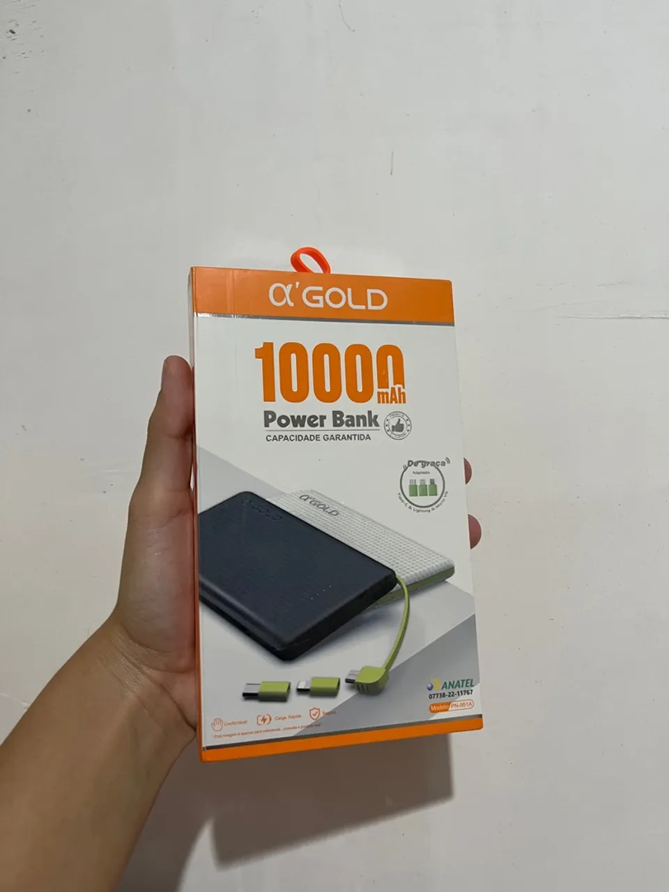 Power Bank 10000mAh - Carregador Portátil