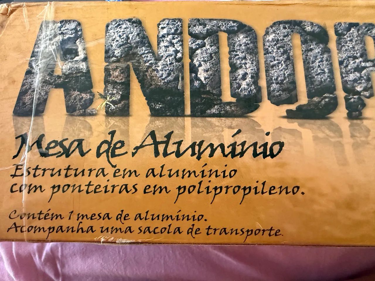 Mesa para camping- nova na caixa - Foto 3