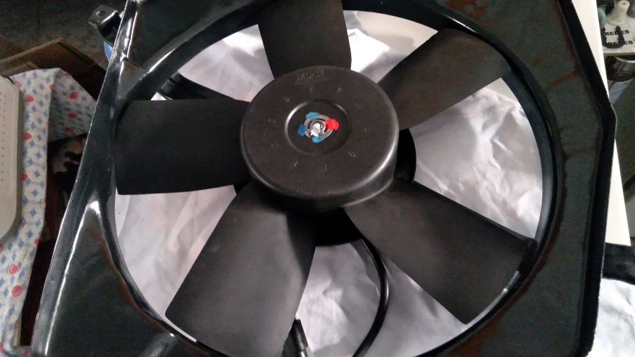 Ventoinha opala caravan ano 85 em dint original  - Foto 2