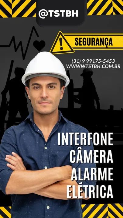Interfone - Câmeras - Alarme - Motor - Elétrica - e mais...