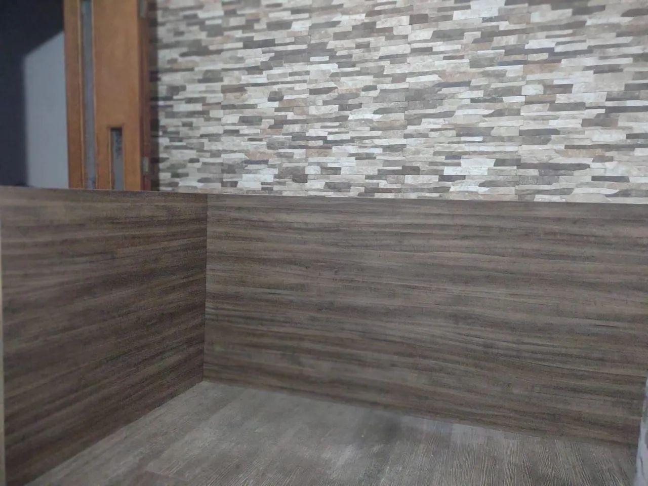 Painel de Parede em Madeira