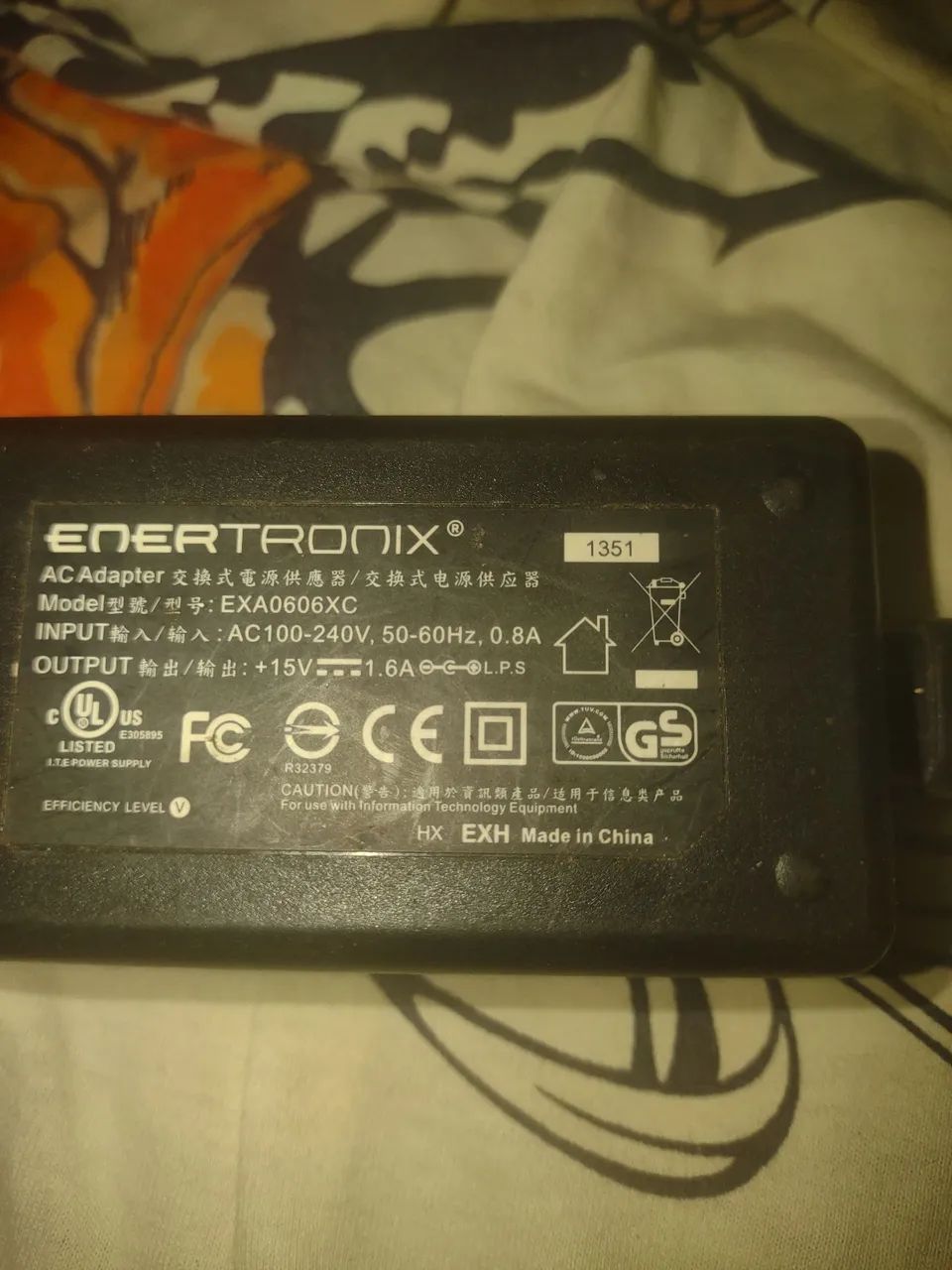 Adaptador AC EnerTRONIX EXA0606XC