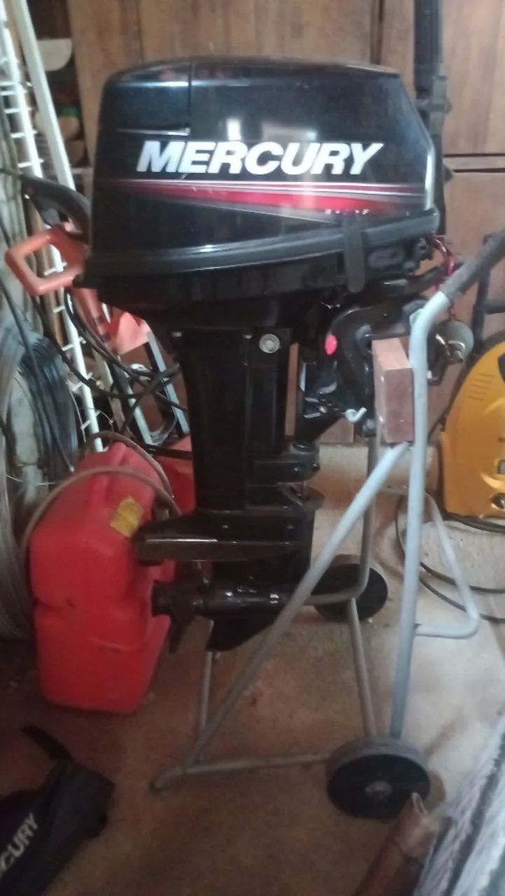 Barco de alumínio,motor, com reboque - Foto 8