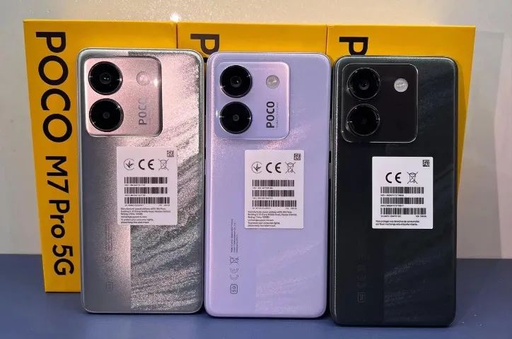 Celular Xiaomi Poco M7 PRO 5G NFC 256GB 08GB RAM R$1499,00 Verde