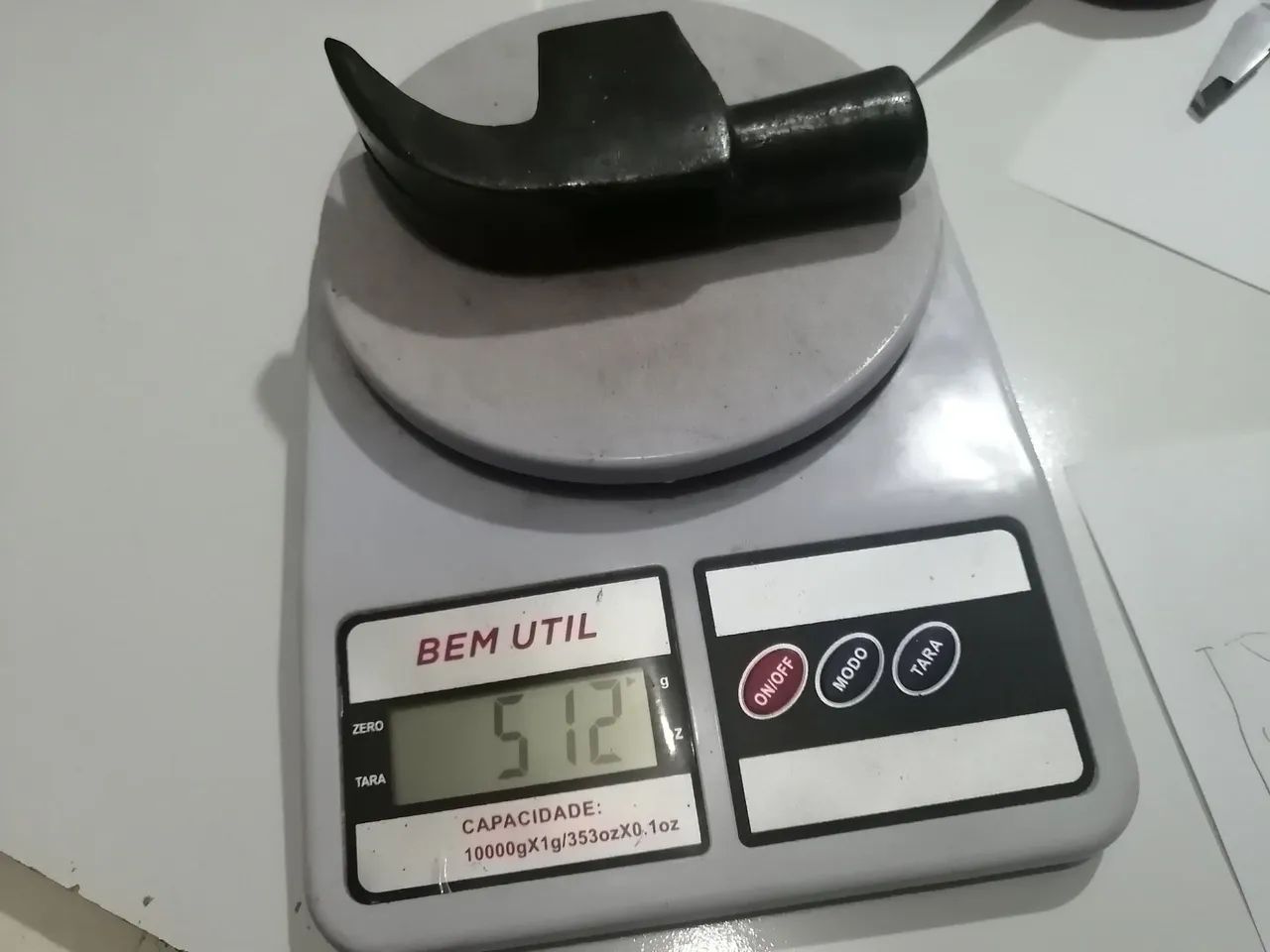 Martelo bellota antigo leia - Foto 3